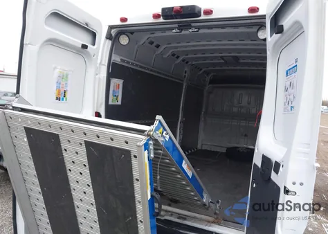 2021 Ram Promaster 3500 Cargo Van High Roof 159 Wb Ext z USA, uszkodzony, nr VIN 3C6MRVJG4ME561919